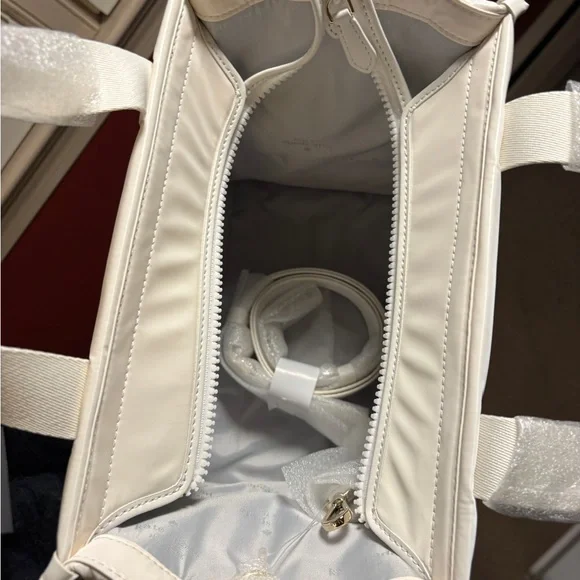 kate spade Cream Quilted Tote Bag - Picture 4 of 6